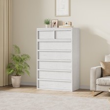 Kommode im antiken Weiß 7