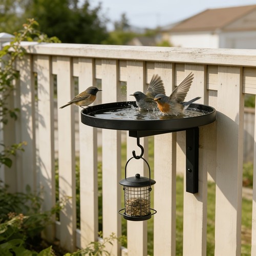 Vogeltränke wandmontage mit - vogeltränke,