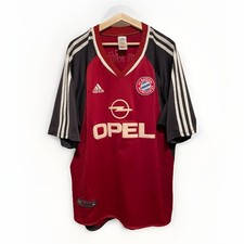 Adidas Trikot Gr. L, Jancker, FC Bayern München, Vintage Rar, Opel
