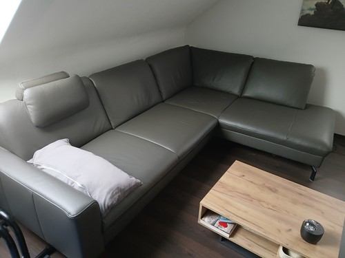 Neuwertiges ledersofa mi58 - ledersofa,
