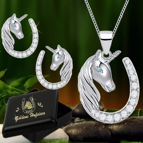 Schmuckset hufeisen einhorn - schmuckset,