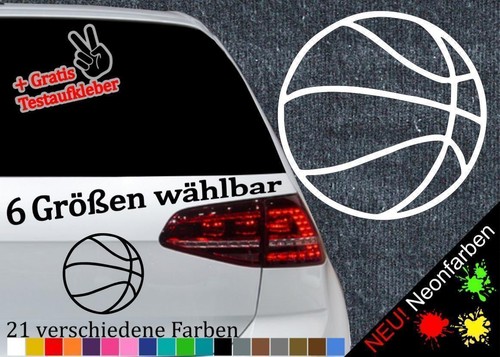 Basketball aufkleber 6 - basketball, -6