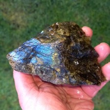 Labradorit only Blue Rohstein Labradorite Edelsteine Sonne Nr.H Mondstein Zen