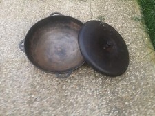 Kazan Gusseisen 22L Topf Kasan Feuerkessel Feuertopf Gusstopf 