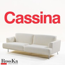 Cassina Sofa Stoff Creme Ivory