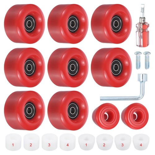8pcs roller skate wheels quad - 8pcs,