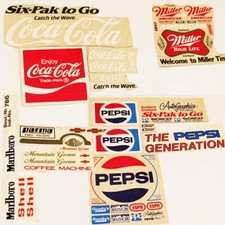 Aufkleber Coca Cola Pepsi