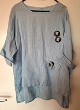 Leinen Tunika, Made In Italy