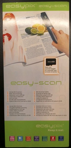 Easy scan easypix - easy-scan, mini-scanner