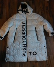  Daunenmantel Winter Mantel Jacke mit Kapuze