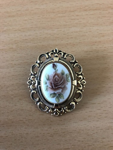 Schaal clip brosche vintage - schaal,