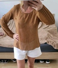 Damen Shirt Gr. M/ L,  Oberteil Hautfarbe Braun