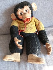 sehr altes Stofftier, Affe