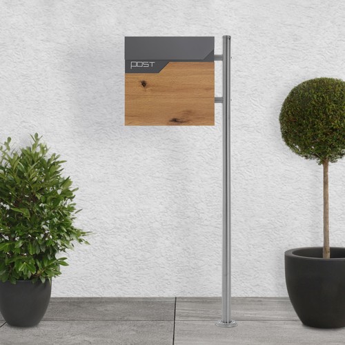 Briefkasten mit ständer - briefkasten,