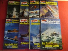8 x SOS Schicksal deutscher Schiffe * Romanhefte * Pabel Verlag *