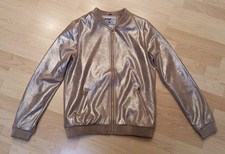 PAGEONE Bomber- Jacke/Blouson, Neu, Gr.36, gold metallic, Glitzer
