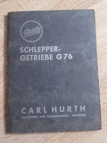 Hurth getriebe g76 - getriebe,