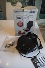 WAFFELNHÖRNCHENBÄCKER!!Waffelautomat Waffeleisen Eiswaffel!!LIFETEC!!WIE NEUE!!