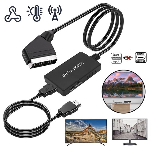 Scart auf hdmi konverter - scart,