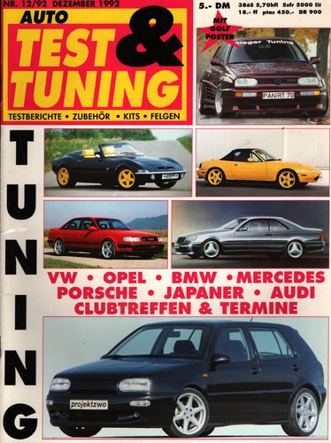 Zeitschrift auto test - zeitschrift,