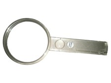 Eschenbach Lupe Transparent Leselupe Handlupe Vergrößerungsglas Made in Germany