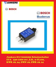 Junkers Bosch Schutzschalter