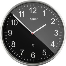 Mebus 19578 Funk Wanduhr 30 cm