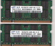 4GB Kit Toshiba Satellite A100