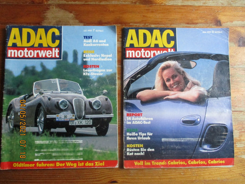 Alte zeitschriften adac - alte,