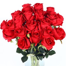 12PCS Künstliche Rosen