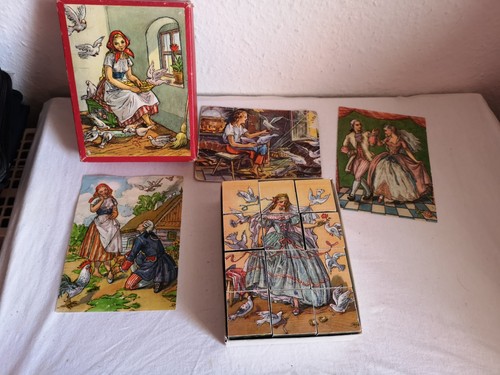 Bilderbaukasten würfelpuzzle - bilderbaukasten,
