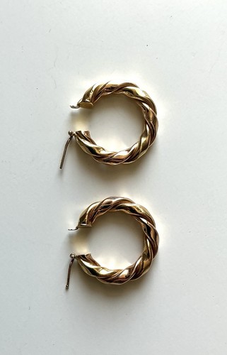 Creolen gelbgold ca - 18, k,