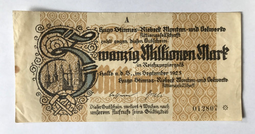 Notgeld halle 20 - notgeld, (saale)