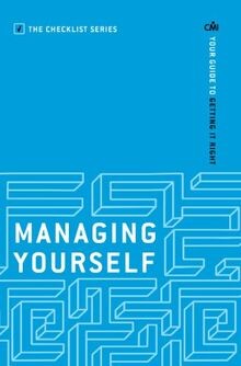 Managing yourself your - yourself:,