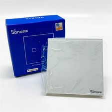 SONOFF T1EU2C Intelligenter kabelloser HF-WLAN-Wandlichtsteuerschalter, 2-Kanal