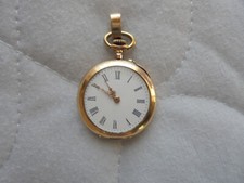 Alte Damen Taschenuhr 585 Rotgold