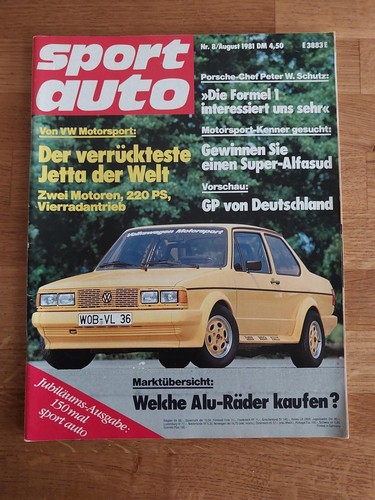 Sport auto 1981 - sport, renault