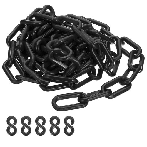 Schwarze kunststoffkette 10 - schwarze,