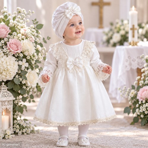 Taufkleid baby 74 6 9m - gr.,