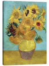 Leinwandbild sonnenblumen - sonnenblumen,