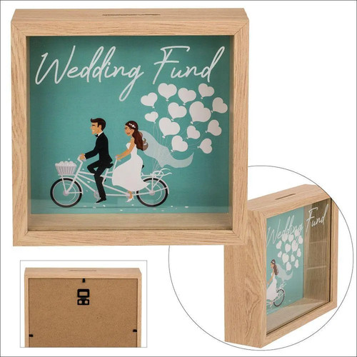Holz spardose hochzeitskasse - holz-spardose,