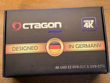 NEUWERTIG ! Octagon SF8008 Ultra HD 4K Combo Receiver UHD E2 DVB-S2X & DVB-C