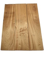 3x Mahagoni Holz Brett