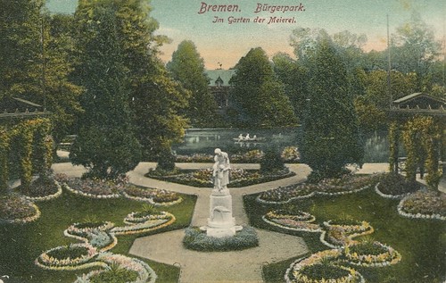 Bremen bürgerpark garten - bürgerpark, im