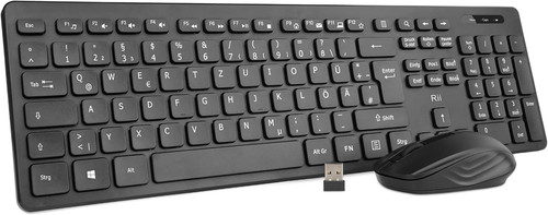 Kabelloses tastatur maus set - tastatur,