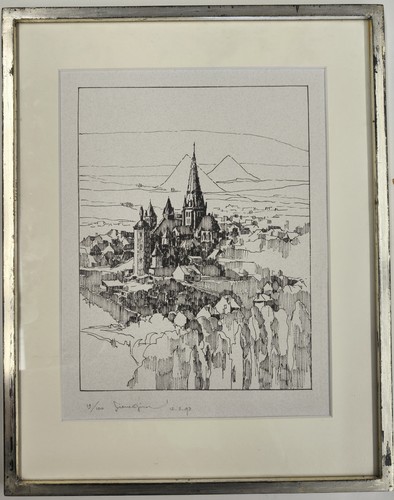 Kunstdruck print gerahmt - print,