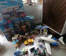 Playmobil?XL Flughafen 4311 Flugzeug 5396 Tower Taxi 3199 Reisebus Haltestelle
