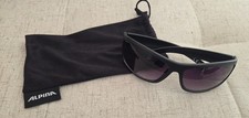 Sportbrille *Alpina* - schwarz- wie NEU!