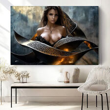 EROTIK AKT FRAU LEINWAND BILD