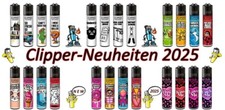 Clipper® Feuerzeuge Neuheiten 2025 - 4er Set's zum Top - Preis